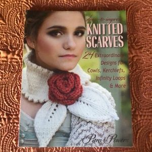 Dress to Impress Knitted Scarves Paperback Book